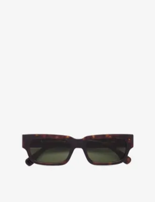 RETROSUPERFUTURE Roma 3627 Square-Frame Tortoiseshell Acetate Sunglasses