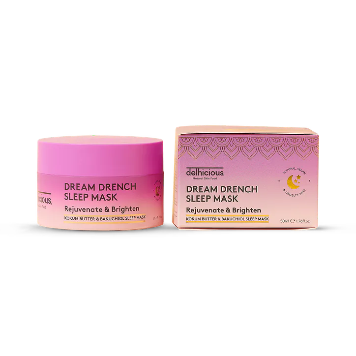 Delhicious Dream Drench Overnight Hydration Sleep Mask