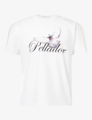 PELLADOR Pigeon Logo Cotton T-shirt