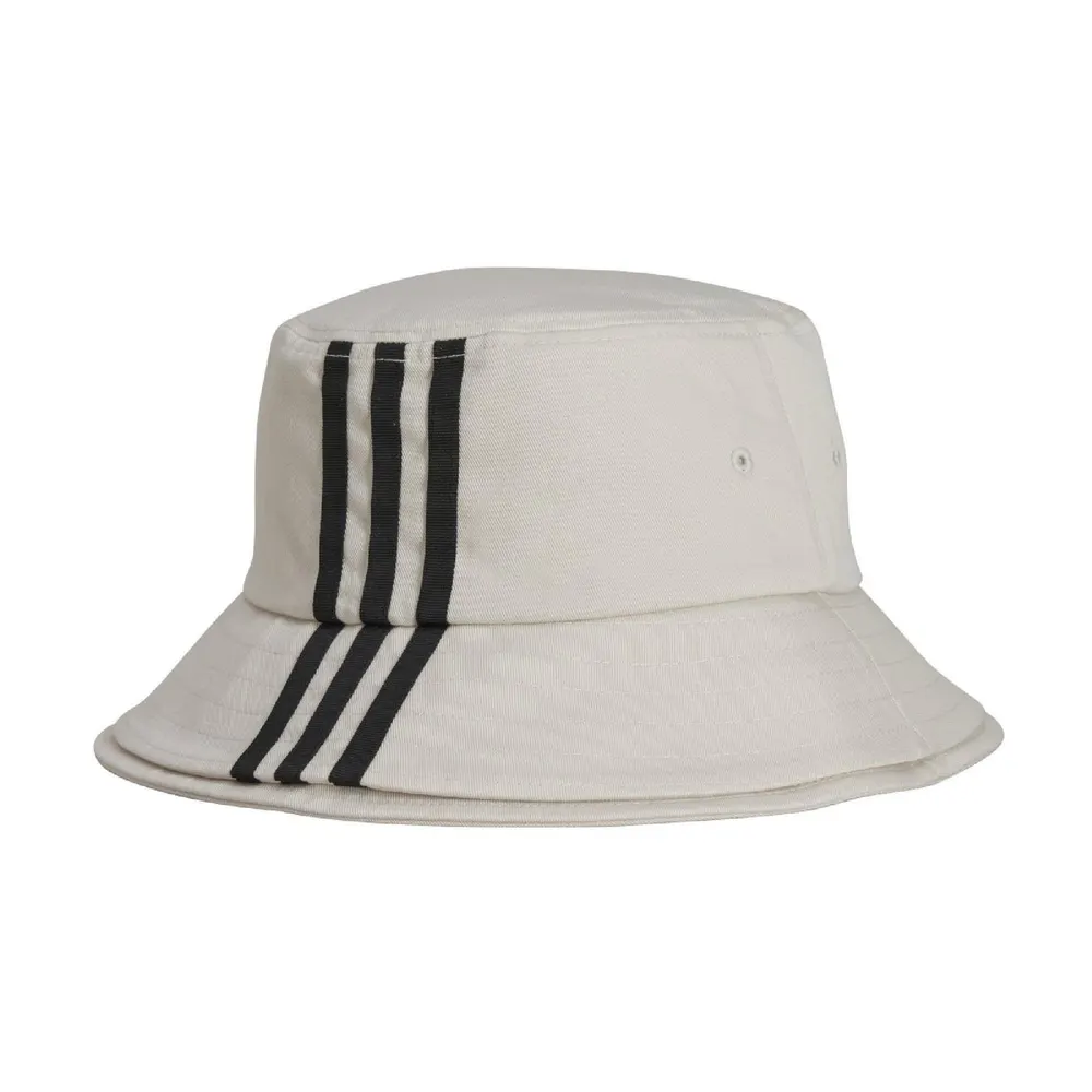 Y3 Y-3 Stripes Bucket Hat in White, additional product view 2