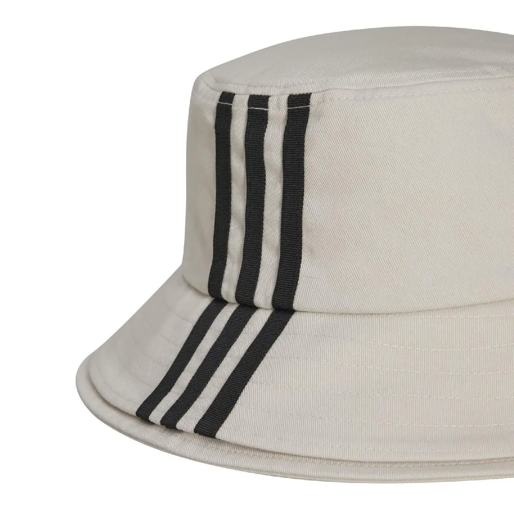 Y3 Y-3 Stripes Bucket Hat in White, additional product view 3