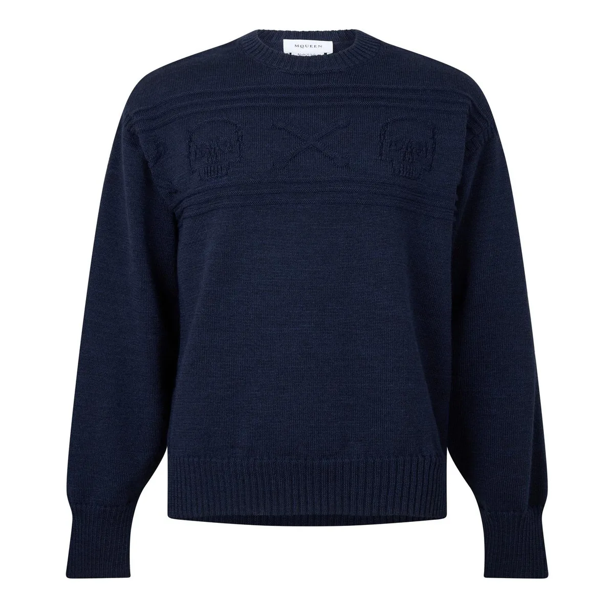 Alexander McQueen Alex Skull Knit Sn63