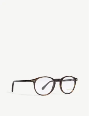 TOM FORD TF5294 round-frame glasses detail 3