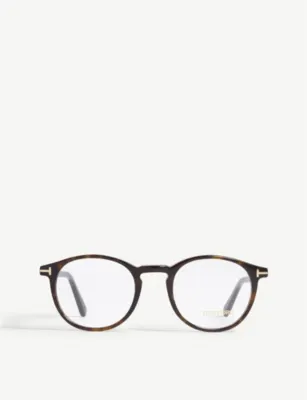 TOM FORD TF5294 round-frame glasses