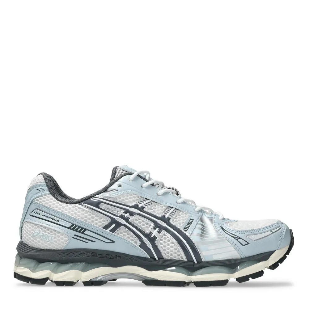Asics Men's GEL-Kayano 12.1 Trainers in Wht/Carrier Gry – Footwear