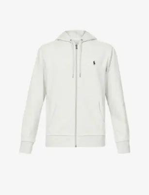 POLO RALPH LAUREN Long-sleeved double-knit relaxed-fit jersey hoody - LIGHT SPORT HEATHER detail 3