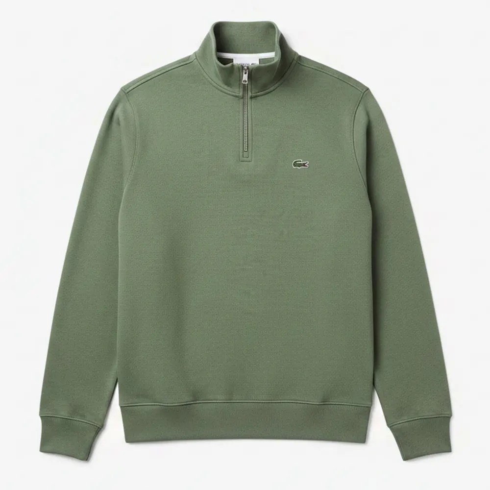 Lacoste Men's Quarter-Zip Fleece Top