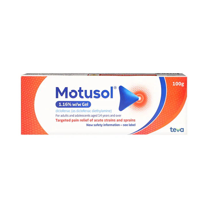 Motusol 1.16% w/w Gel 100g