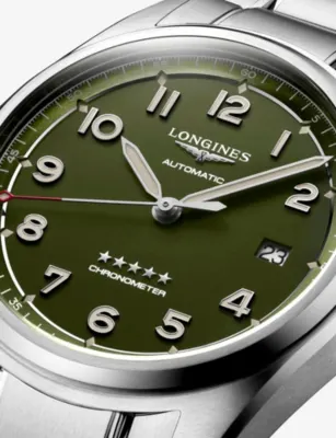 LONGINES L3.810.4.03.6 Longines Spirit Stainless-Steel Automatic Watch in STAINLESS STEEL, additional product view 2