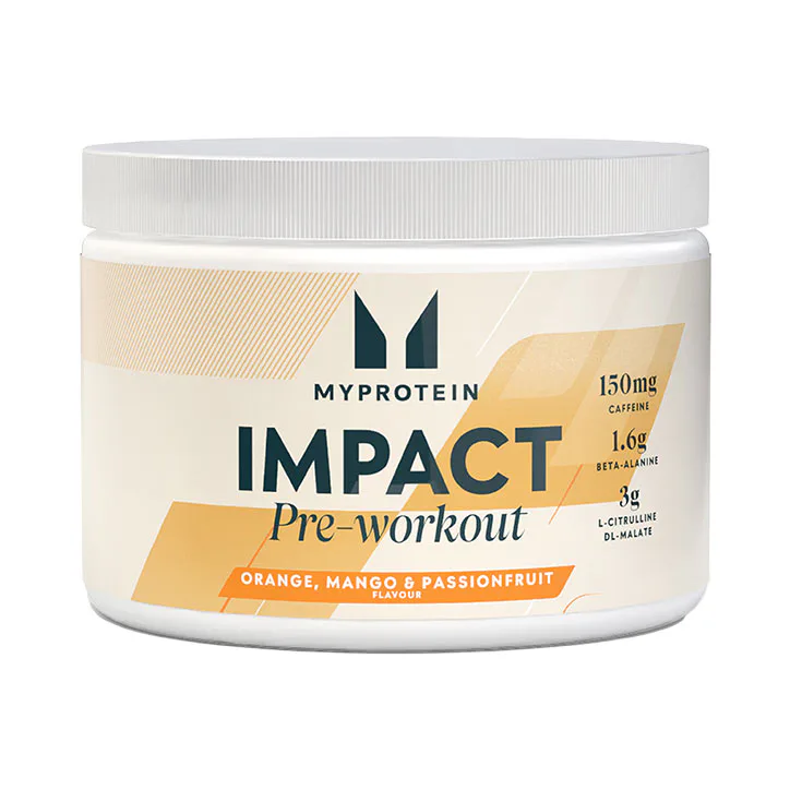 Myprotein Impact Pre-Workout Orange, Mango & Passionfruit 150g
