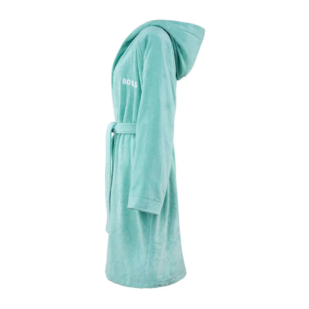 Boss Home Plain Hooded Robe detail 3
