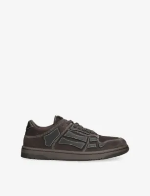 AMIRI Skel Suede Trainers - EUR 41 / 7 UK MEN in DARK BROWN – Mens | Trainers | Lace up trainers