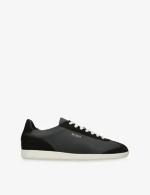 AXEL ARIGATO Zane Leather Trainers - EUR 43.5 / 9.5 UK MEN in BLK/WHITE – Mens | Trainers | Lace up trainers