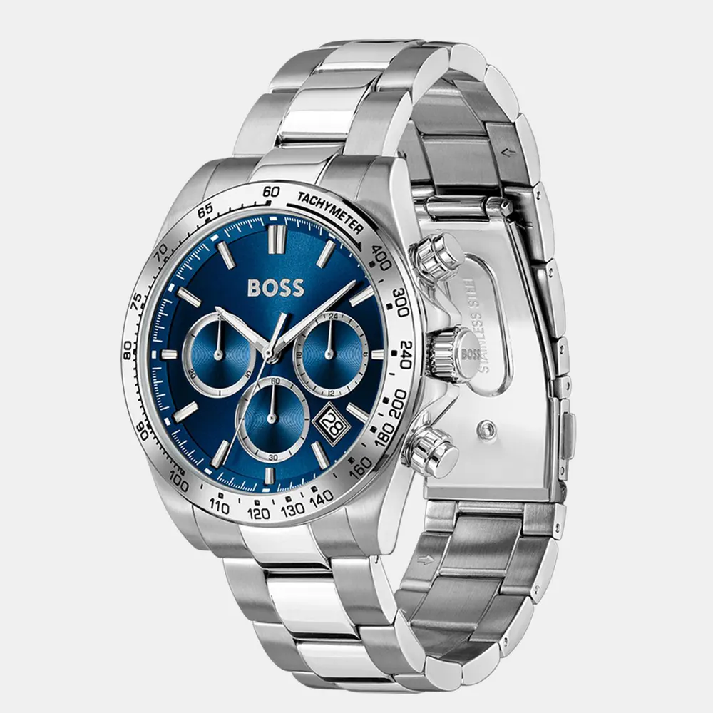 Boss Gents BOSS Hero 2.0 Chrono Stainless Steel Watch detail 3