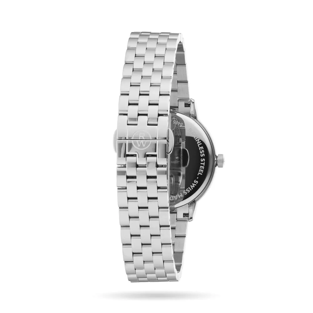Raymond Weil Toccata 39mm Mens Watch White Stainless Steel in White, additional product view 3