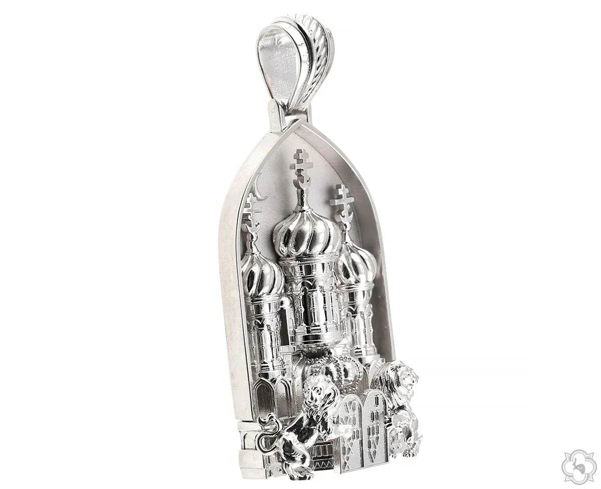 MARYAM - For Him SILVER Cathedral of Light Pendant Large 69967 – Pendant