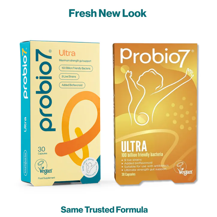 Probio7 Digestive Health Supplement Ultra 100 Billion 30 Capsules, additional product view 2