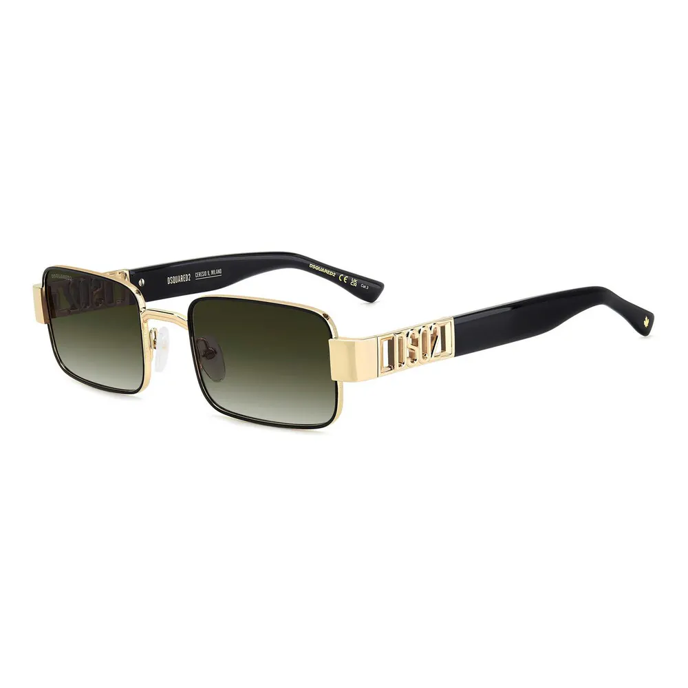 DSquared2 Men's Rectangular Full-Rim Sunglasses