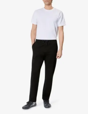 THE KOOPLES Drawstring-Waist Side-Pocket Stretch-Woven Trousers detail 2