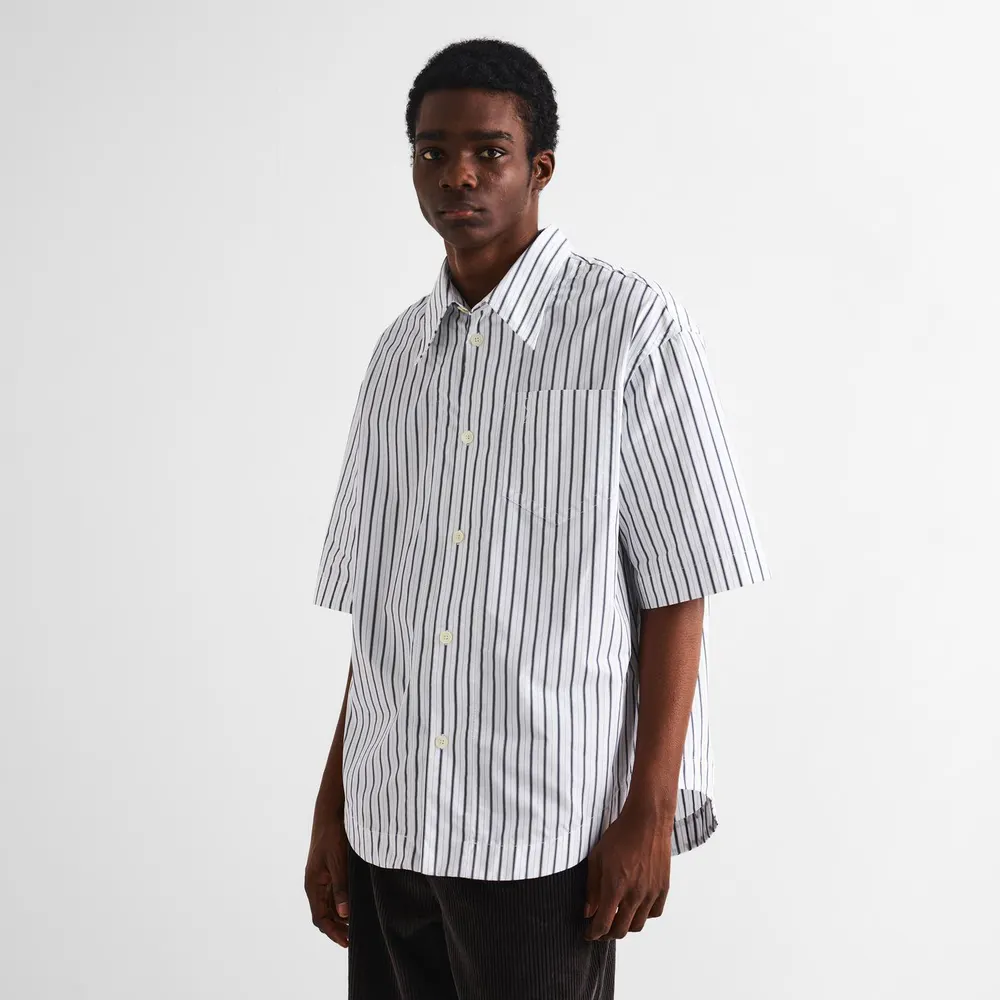 Ami Paris Men's Patterned Short Sleeve Shirt detail 3