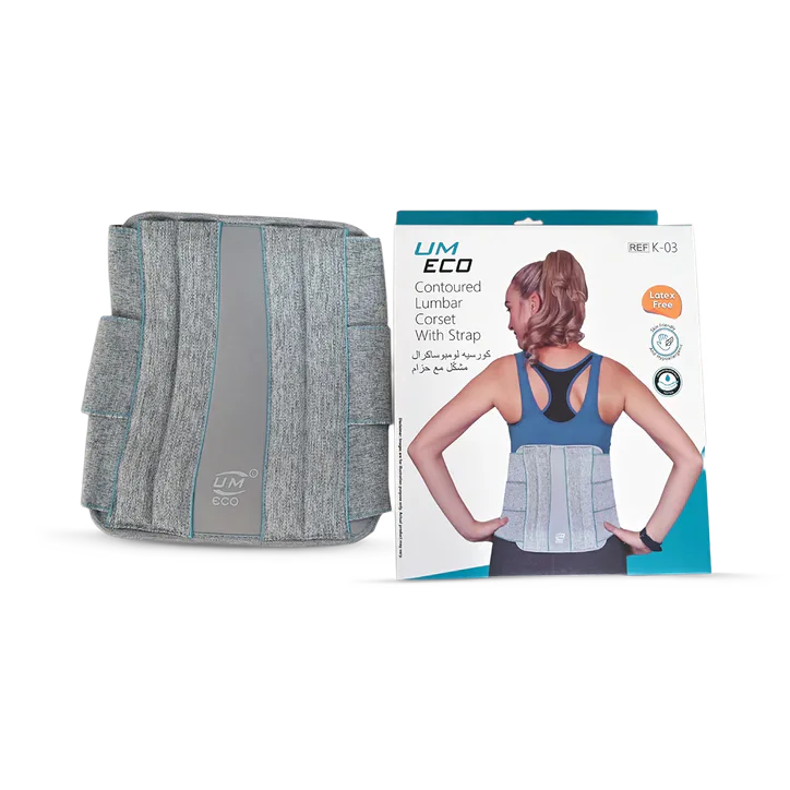 Greenlight Medicare K-03 GM ECO CONTOURED LUMBAR CORSET WITH STRAP - XXL detail 2