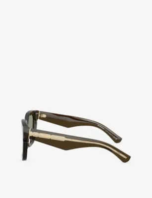 BURBERRY BE4453 Square-Frame Acetate Sunglasses detail 2