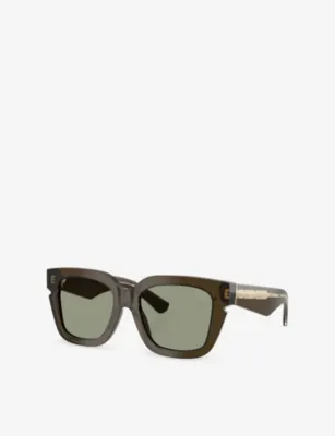 BURBERRY BE4453 Square-Frame Acetate Sunglasses detail 3