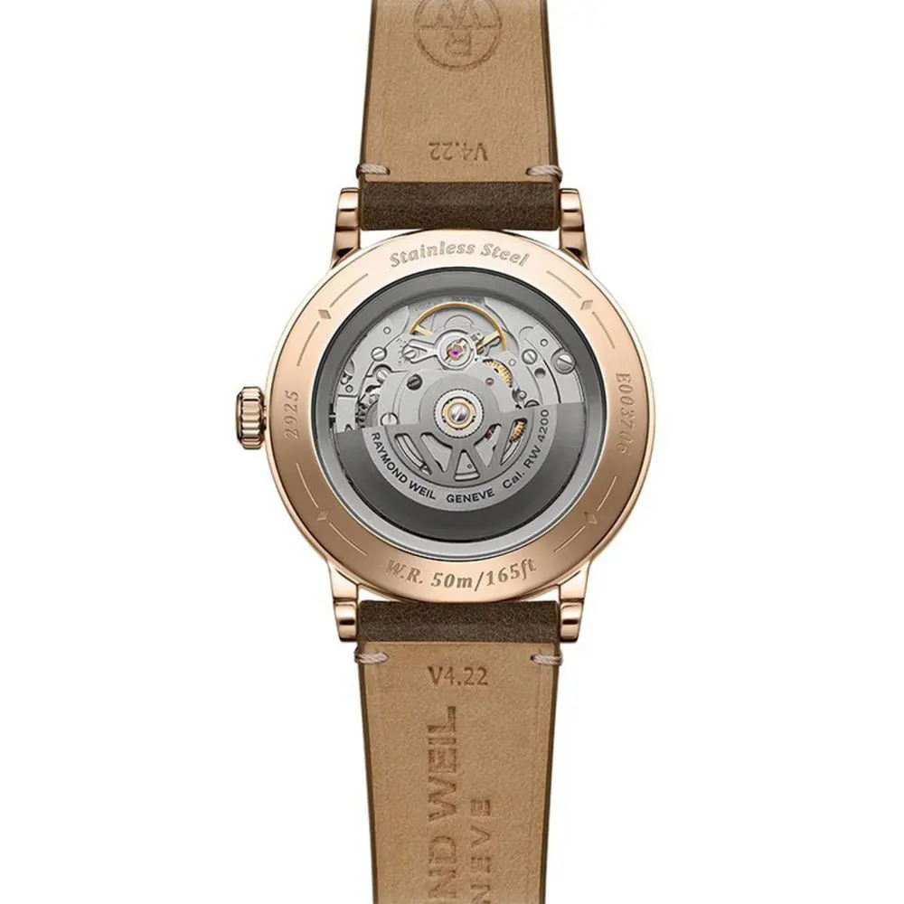 Raymond Weil Millesime 39mm Mens Watch Silver in Silver, additional product view 3