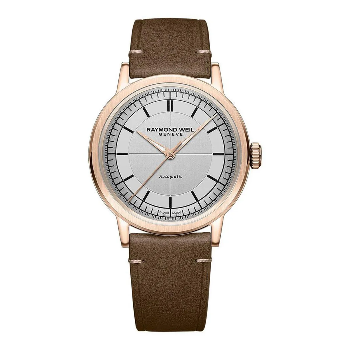 Raymond Weil Millesime 39mm Mens Watch Silver