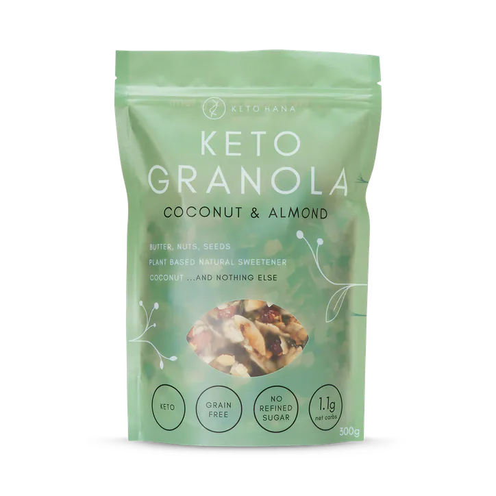 Keto Hana Keto Granola Coconut & Almond 300g