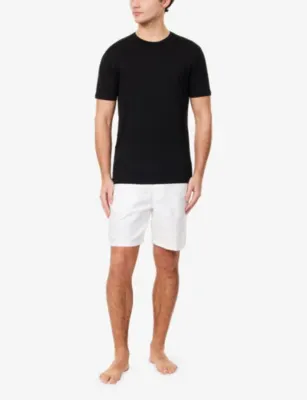 SUNSPEL Regular-Fit Crewneck Stretch-Jersey T-shirt detail 2