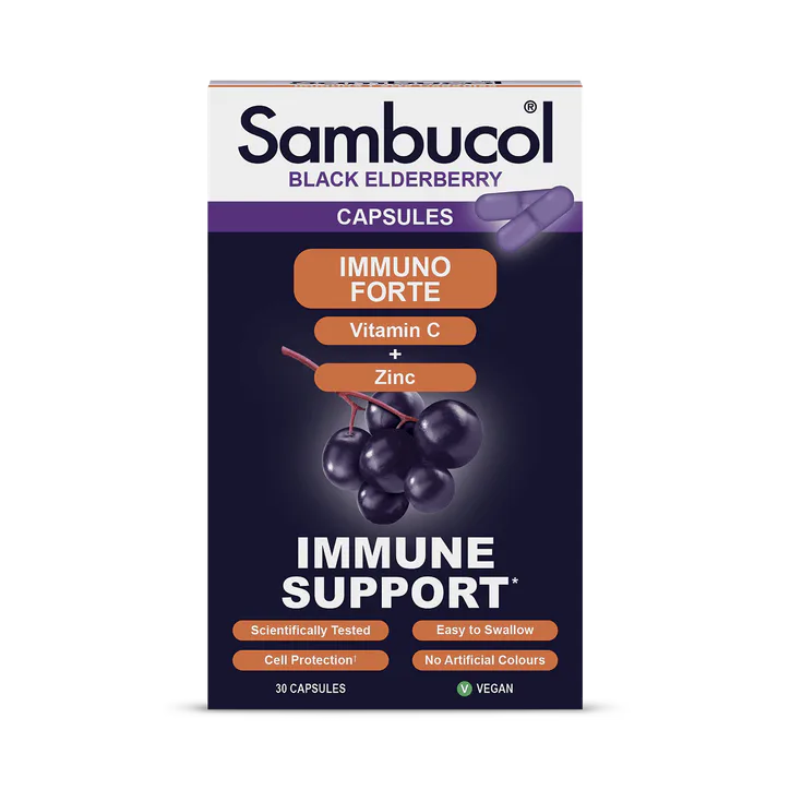 Sambucol Immuno Forte 30 Capsules
