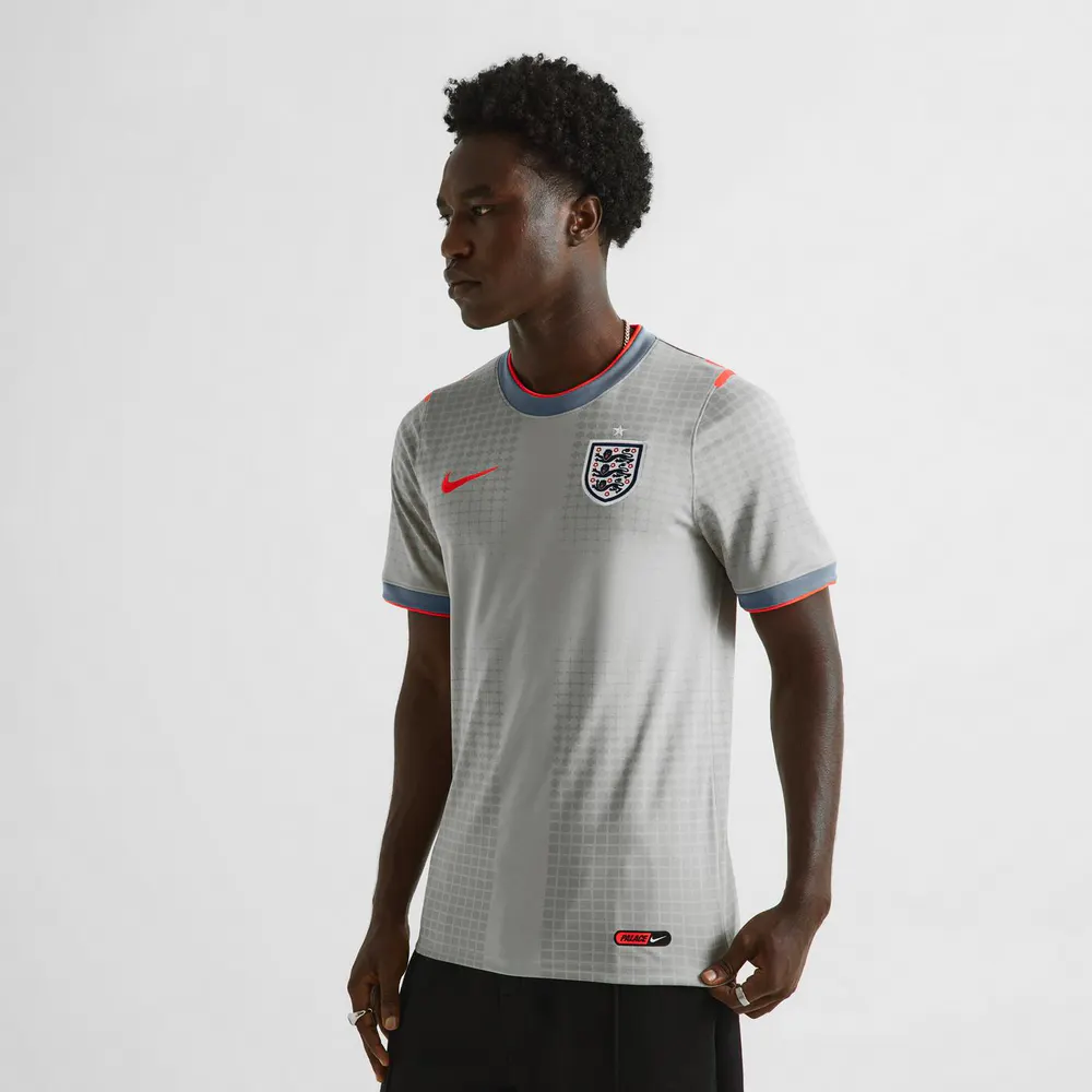 Nike Mens England x Palace 2026 Pre-Match Short Sleeve Jersey detail 3