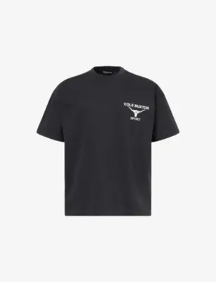 COLE BUXTON Longhorn Brand-Print Cotton T-Shirt