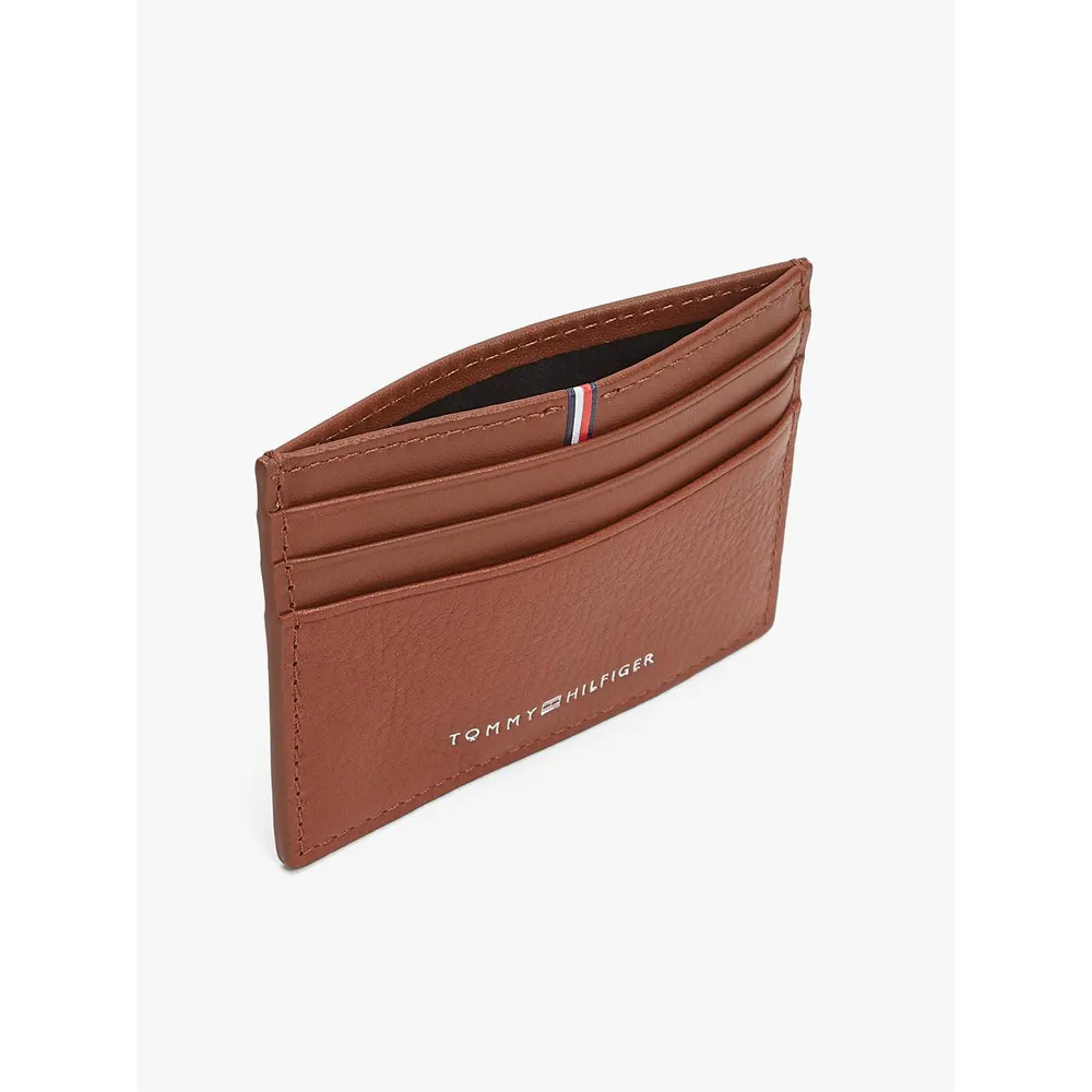 Tommy Hilfiger Men's Corp Leather Card Holder detail 2