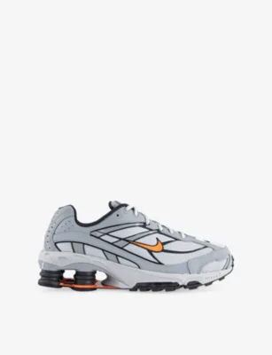 For Him Shox Ride 2 Mesh and Leather Trainers - 10.5 in PHOTON DUST TOTAL ORANGE – Mens | Trainers | Lace up trainers