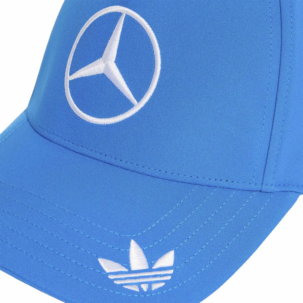 adidas Originals x Mercedes AMG Petronas Formula 1 Team Blue Wonder Driver Cap detail 3