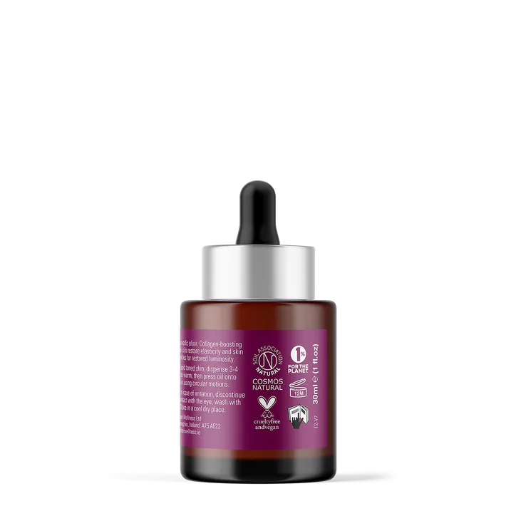 Urban Veda Reviving Facial Oil, Anti Ageing Cacay & Shatavari Skin Elasticity Treatment for Mature Skin 30ml detail 3