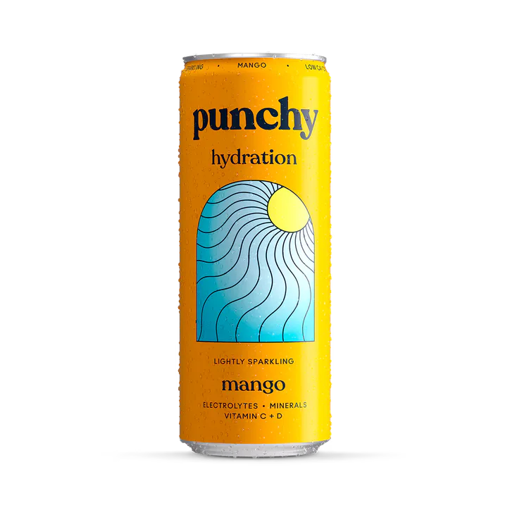 Punchy Mango Electrolyte Sparkling Vitamin Drink 330ml