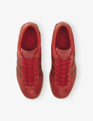 ADIDAS Tobacco Suede Trainers - EUR 41.5 / 7.5 UK MEN in PRELOVED RED DUSKY B, additional product view 2