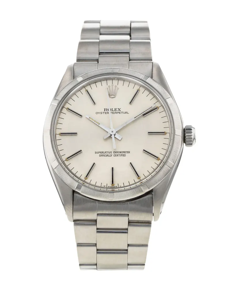Rolex Oyster Perpetual 1003 — 1979 — Very good in Silver Baton – Pre-owned watches