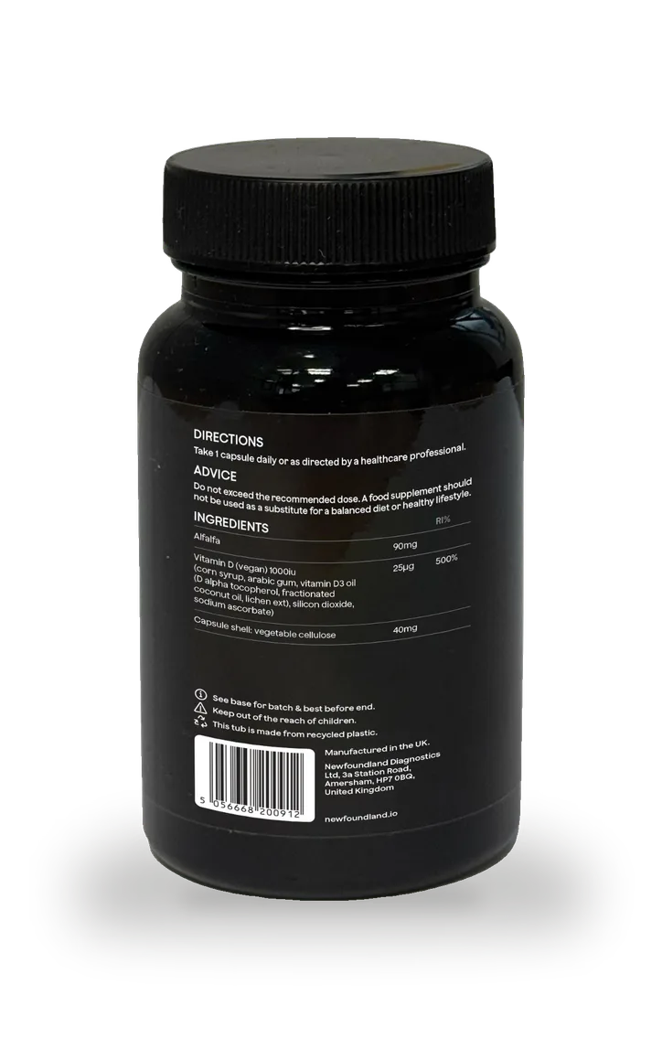 Newfoundland Diagnostics Newfoundland Multi-Vitamin Supplement 60 Capsules, additional product view 3