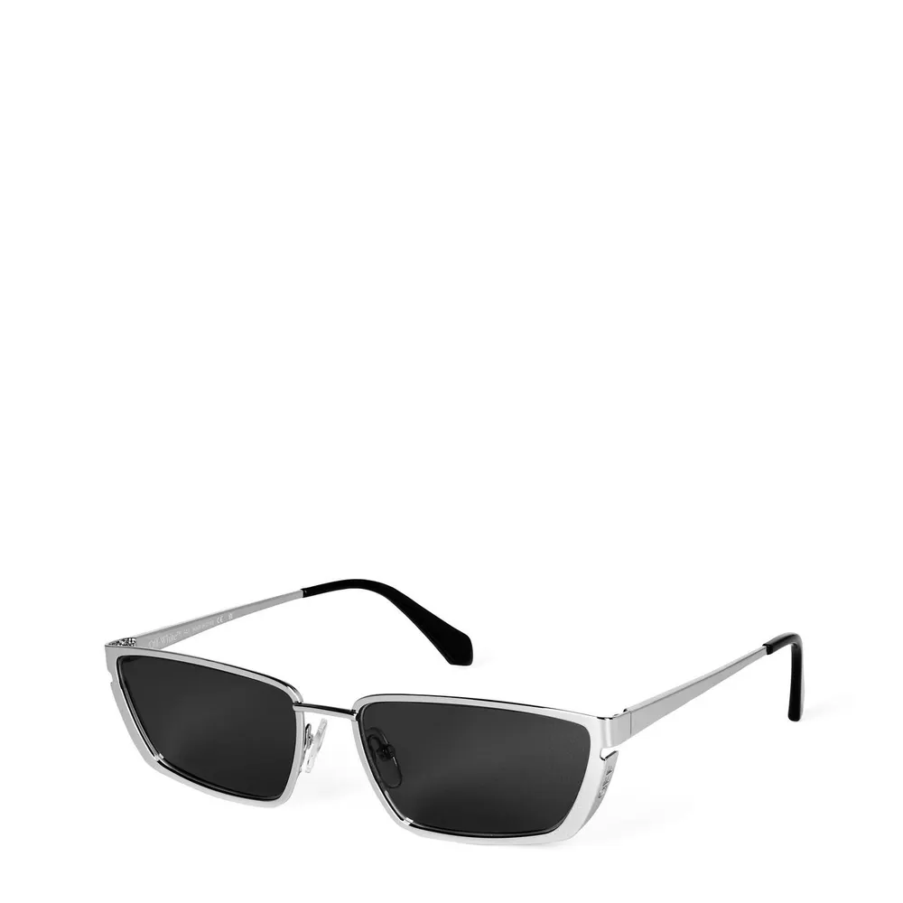 Off White Richfield 53mm Geometric Rectangle Sunglasses