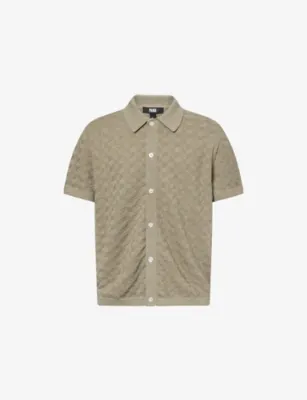 PAIGE Mendez Short-Sleeve Knitted Shirt