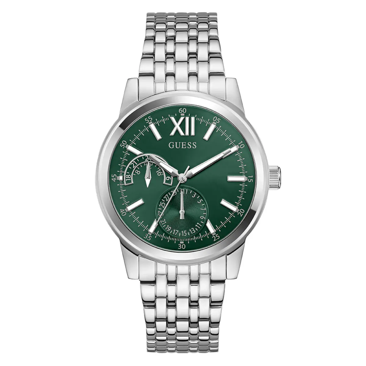 Guess Emerson 42mm Mens Watch Green