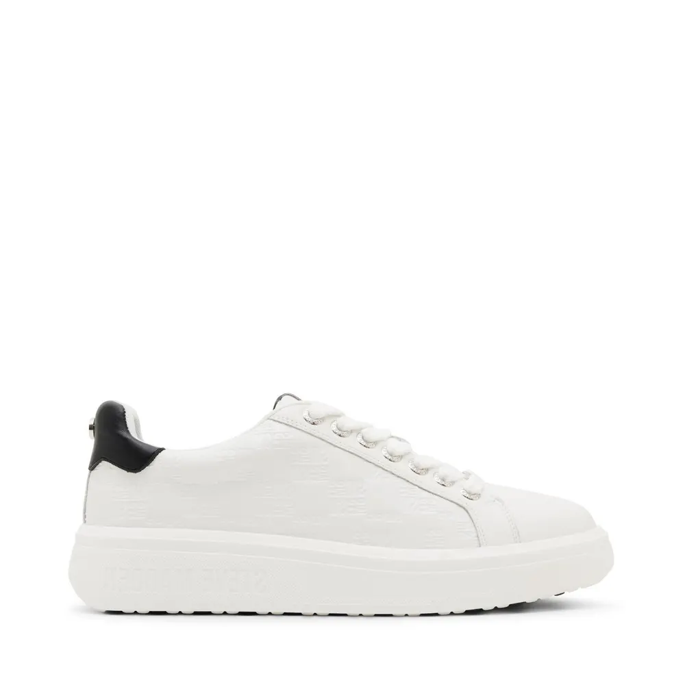 Steve Madden Men's Razoredge Low-Top Trainers in 148 White – Footwear