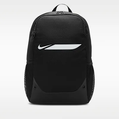 Nike Academy Backpack (Medium, 24L) - Black/Black/White