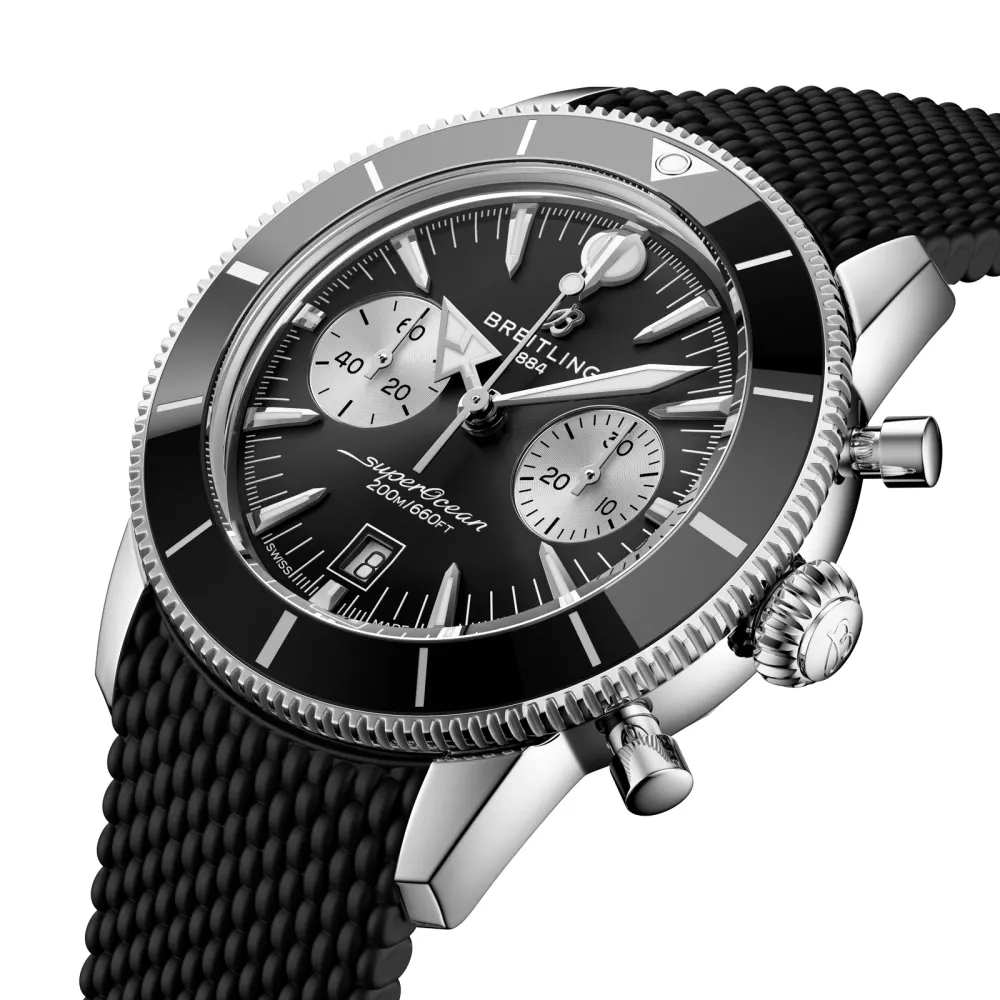 Breitling Superocean Heritage B01 42mm UK Limited Edition Mens Watch Black Rubber in Black, additional product view 2