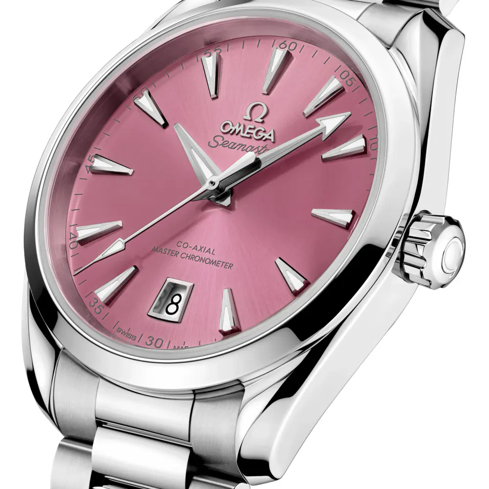 Omega Seamaster Aqua Terra Shades 38mm Unisex Watch Pink in Pink, additional product view 2