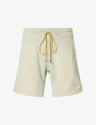 RHUDE Classique Drawstring-Waist Cotton Sweat Shorts